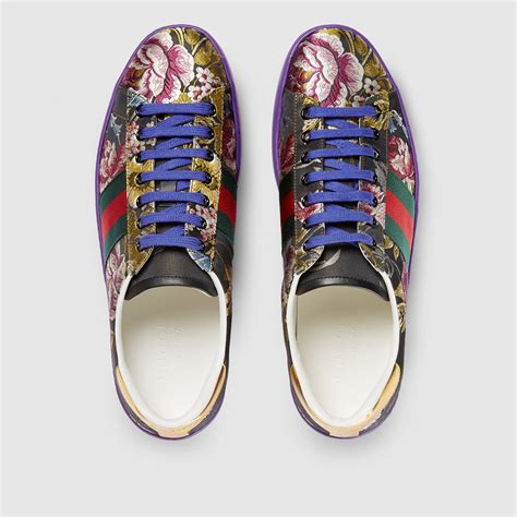 gucci ace floral replica|gucci ace shoes authentic.